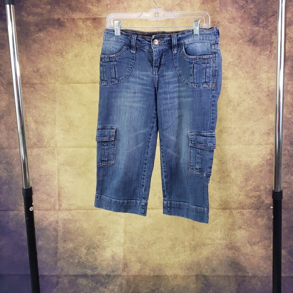 Mossimo Denim Capris.  Small